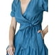 thumbnail image 4 of Vestido midi mezclilla con olanes AMAD Casual para mujer Talla M, 4 of 4