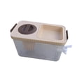 thumbnail image 4 of Hervidor de agua fría para refrigerador, dispensador de bebidas heladas con espiga de 4000 ml con cubo de espiga, recipiente para bebidas para fiestas Marrón claro Soledad Hervidor de agua fría con grifo, 4 of 8