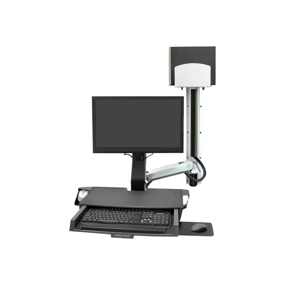 Ergotron StyleView Multi Component Mount for CPU, Flat Panel, Mouse, Keyboard