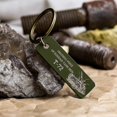thumbnail image 2 of 2pcs Brutal Keychain For Men, Unique Ukraine Key Ring, Metal Men's Keychain, Memory Military Gifts For Dad, Grandpa, Boyfriend, 2 of 5