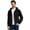 Black, variant on Men's Fleece Lined Jacket Thick Hooded Jacket Winter Warm Coats Black L