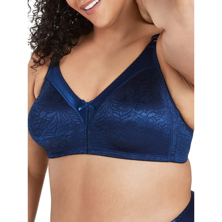 Bali Women's Double Support Lace Wirefree Bra, Style 3372