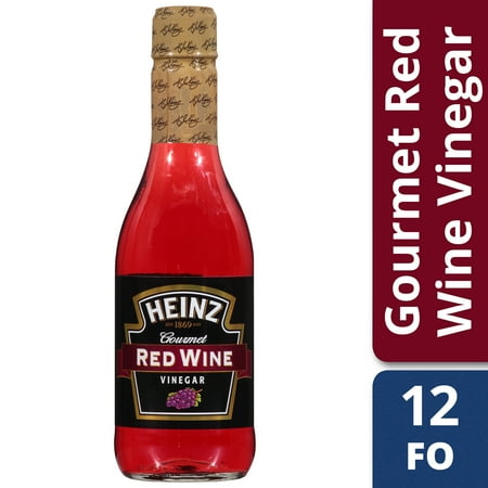 (3 Pack) Heinz Gourmet Red Wine Vinegar, 6 - 12 fl oz