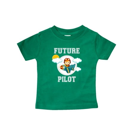 

Inktastic Future Pilot Airplane for Boys Gift Baby Boy T-Shirt