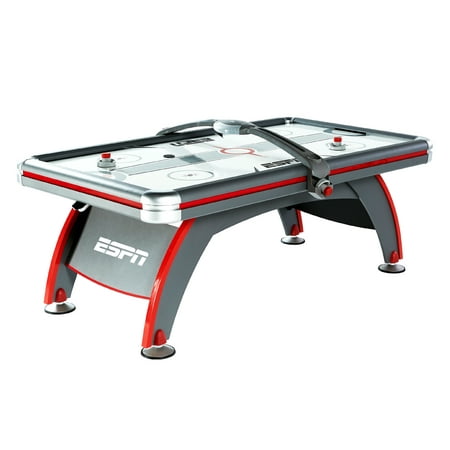 ESPN 84&amp;#39;&amp;#39; Fast Line Air Powered Hockey Table, Accessories Included, Gray
