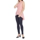 thumbnail image 2 of Blusa Para Mujer Asimétrica Larga Con Cinto Casual lila G Incógnita 330771, 2 of 5