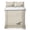 Off White, variant on 3 Pieces Queen Quilt Set,Vintage Christmas Pine Cones Soft Bedding Sets with 1 Quilt & 2 Pillow Shams,Brown Striped Summer Bedspread Lightweight Coverlet Comforter for All Season