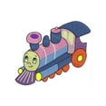 thumbnail image 3 of Toy Trains(1) Embroidery Designs - All Popular Formats Included - Loaded on USB Stick, 3 of 10