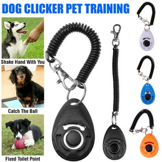 SunGrow 7-Pack Dog Clicker for Training with Wrist Bands, 2  Inches Multicolor, Pet Cat Dog Training Clickers & Behavior Aids,  Convenient and Effective Clicker Training Tools for Puppy or Cat 