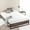 Grey Wash, variant on Zinus Good Design Winner Suzanne 6" Bamboo and Metal Platform Bed - Grey Wash, Twin