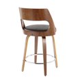 thumbnail image 2 of Cecina Mid-Century Modern Counter Stool by LumiSource, 2 of 8
