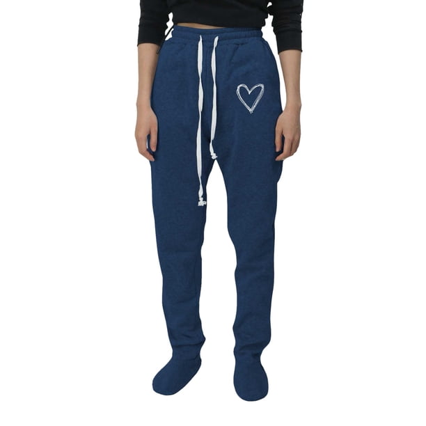 Gibobby Pantalones deportivo casuales para mujer, cómodos pantalones de pijama con pierna recta, pantalones de yoga con cordón, transpirables, pantalones de pijama con bloques(Azul marino, XL)