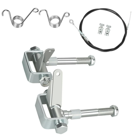 Go Kart Steering Spindle Bracket and 71" Throttle Cable Kit Fit for Predator 196cc 212cc 420cc 6.5hp Yerf-Dog Heavy Duty Replacement Components Right Left 4-1/2" Long 5/8" Axle