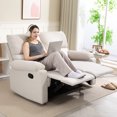 thumbnail image 2 of HOMCOM Causeuse Inclinable Canapé 2 Places Fauteuil Inclinable avec Repose-Pieds, 2 of 10