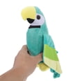 thumbnail image 3 of FELTECHELECTR 1 loro de peluche, juguete de simulación de pájaro, decoración de fiesta para niñas., 3 of 4
