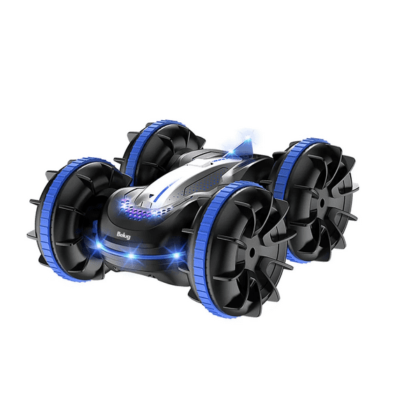 Autos A Control Remoto 4PZ Belug, Negro Azul