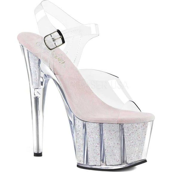 Women's Pleaser Adore 708UVG Ankle-Strap Platform Sandal