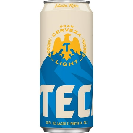 Tecate Light Mexican Lager Beer, Single 24 fl oz Can