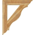 thumbnail image 3 of Ekena Millwork 6"W x 38"D x 44"H Funston Traditional Rough Sawn Bracket, Western Red Cedar, 3 of 4