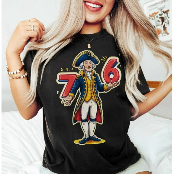 Six Seven Tshirt: 6-7 7-6 George Washington Shirt