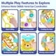 thumbnail image 3 of Hola Montessori Juguetes para niños de 1 año Sonajero Juguetes para la dentición Juguetes para bebés de 0 a 6 meses Juguetes para bebés de 6 a 12 meses Juguetes de cuerda de silicona Juguetes sensoria, 3 of 7