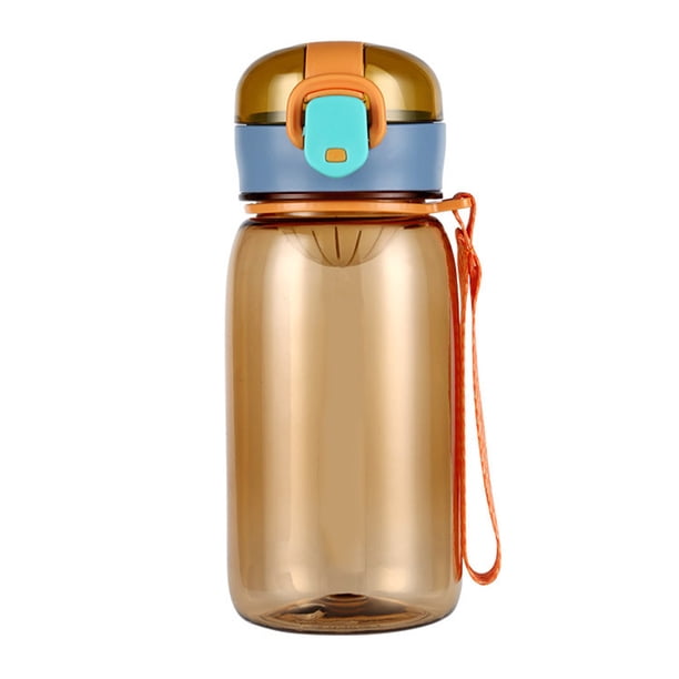 Advancent Botella de agua a prueba de fugas, 400ML, deportes, gimnasio, taza para beber para niños con colador de té, leche semitransparente para escuela Type2 NO2 Advancent HA062969-01