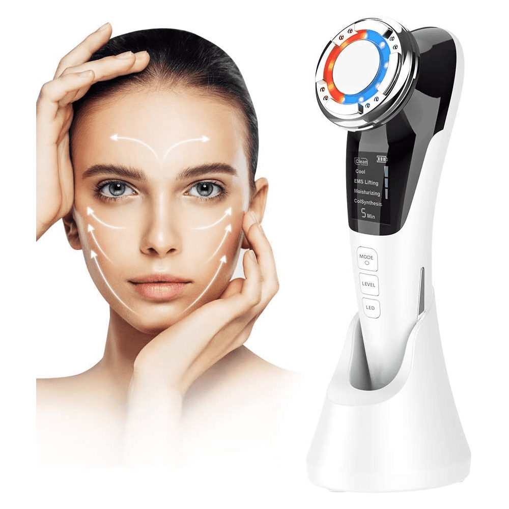 Masseur Facial EMS Anti-rides - Raffermit Visage Et Contour Des Yeux - Neuf