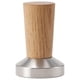 thumbnail image 1 of Herramienta de barista para prensar café, profesional, base plana de acero inoxidable, portátil para 53 mm, 1 of 9