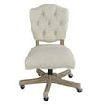 thumbnail image 3 of Shayla White Office Chair, 3 of 7