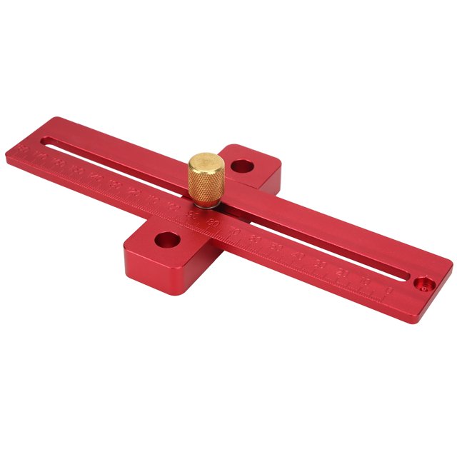 Tipo regla escuadra, regla tipo T Herramientas de hardware de aluminio cuadradas Regla tipo carpintería Rendimiento inigualable