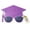 Purple, variant on Chanana 6PCS Multicolor Graduation Cap Sunglasses, Funny Novelty Graduation Party Shades, Fun Eyeglasses for Graduation Photo Booth Props and Celebration
