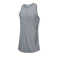 thumbnail image 4 of pstuiky Camisetas sin mangas para hombre, Camiseta deportiva de cuello redondo ajustada de color liso para hombre, moderna, para fitness y ocio Camisas para hombres xl, 4 of 8
