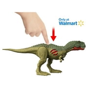 Jurassic World Dominion Extreme Damage Quilmesau Dinosaur Action Figure Toy, Battle Play