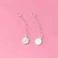 thumbnail image 3 of QQTDFG Sterling SilverExtender Chain Necklace Bracelet Extension with Round Tag A5121-3 pieces, 3 of 5