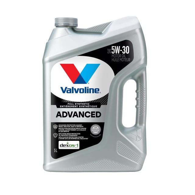 Valvoline Advanced Full Synthetic 5W30 Motor Oil 5L
