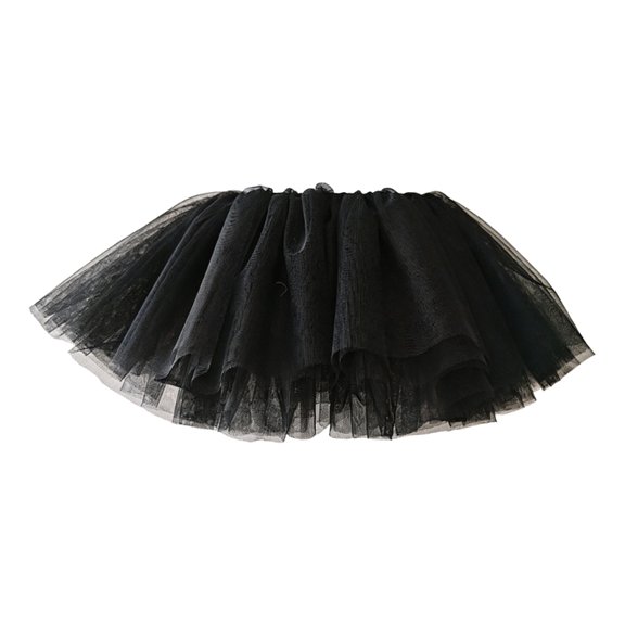 6 Layers Tutus Bubble Dance Ballets Bubble Skirt Puffer Elastic Tulle Short Skirts