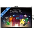 thumbnail image 3 of Among Us - Space Wall Poster, 22.375" x 34" Framed, 3 of 6