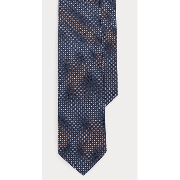 Polo Ralph Lauren NAVY/PINK Men's Patterned Silk Tie, US One Size