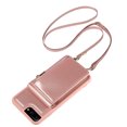thumbnail image 2 of Feishell for iPhone 7 Plus/iPhone 8 Plus Crossbody Wallet Phone Case with Hand Strap & Shoulder Strap,Premium PU Leather RFID Blocking Card Slots Zipper Pocket Back Purse Kickstand Phone Case,Rosegold, 2 of 12
