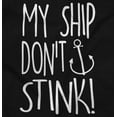 thumbnail image 2 of My Ship Dont Stick Cute Nautical Toddler Boy Girl T Shirt Infant Toddler Brisco Brands 12M, 2 of 6