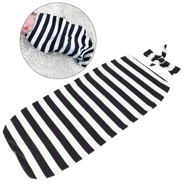 Conjunto De Envoltorio Para Bebé, Poliéster, Suave Y Elástico, Cómodo Y Cálido, Para Bebé De 0 A 3 Meses