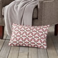 thumbnail image 2 of Greendale Home Fashions 22" x 14" Blush Rings Cotton Canvas Decorative Pillow, 2 of 4