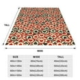 thumbnail image 3 of Balery Poker Chips Manta de Felpa Suave y Acogedora – Cobija de Franela Aterciopelada para Cama, Lavable y Cálida para Sofá, Mascotas, Transpirable-60"x50", 3 of 7