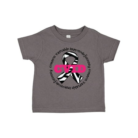 

Inktastic CVID Awareness Ribbon Gift Toddler Boy or Toddler Girl T-Shirt