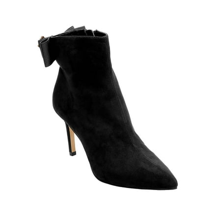 - Haze Fabric Point Toe Booties
