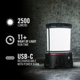 thumbnail image 3 of COAST EAL40R Rechargeable Emergency Lantern, 2500 Lumens, USB-C, 8 Light Modes, IP54 Rated, 3 of 16