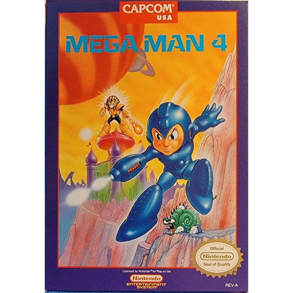Restored Mega Man 4 - NES