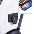 thumbnail image 1 of Homekingdee Dual USB Car Charger Socket with LED Light - 12V 24V Input for Cars, Buses, Boats, 1 of 7