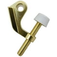 thumbnail image 2 of Door Protector Hinge Pin Door Stop with Colored Tips, Antique Brass by Stone Harbor Hardware, 2 of 7