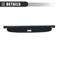 thumbnail image 7 of Retractable Cargo Cover Rear Trunk Shield Shade for Mercedes Benz GLE350 2019-2022 Waterproof Canvas, 7 of 7